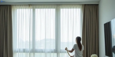 Delicate sheer drape cleaning belmore-nsw Matty Curtain Cleaning